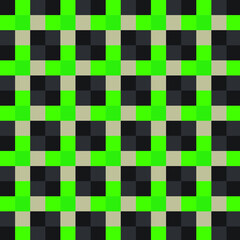 Yellow Pixel Pattern Design vector, pattern background