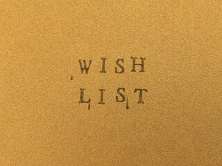 Photograph of letters stamped in black ink, rustic image, colors background, traditional typewriter typography. Ideal for creating posts for your social networks and blog.