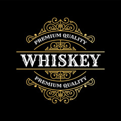 Royal golden crown king & queen logo template majestic coronet and luxury tiara silhouette