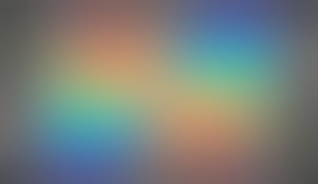 Dark holographic empty smooth background. Halftone gradient blurred texture.