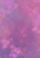 Purple festive Christmas elegant abstract background with bokeh lights