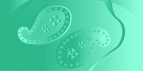 abstract blue background with circles