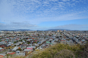 Region de Bio Bio , ciudades de Hualpen y Talcahuano , Chile