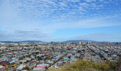 Naklejka premium hualpen city , bio bio state , Chile