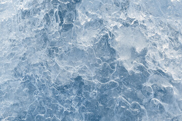 blue ice texture background