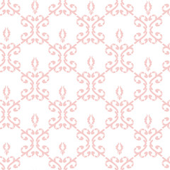 Romantic floral seamless pattern for decoration damask wallpaper,