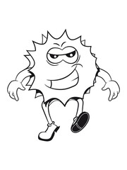 Monster erschrecken feuer 