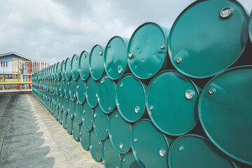 Obraz premium Tank green oil