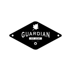 Guardian Ivy with Vintage Logo design inspiration