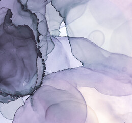 Naklejka premium Alcoholic Ink. Art Effect Ancient Print. Mix Tint