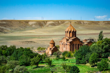 Marmashen monastery in Shirak province of Armenia is a 10th-century Armenian monastic complex - 458044088