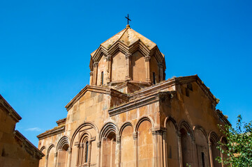 The main cathedral of Marmashen monastery in Armenia - 458044234