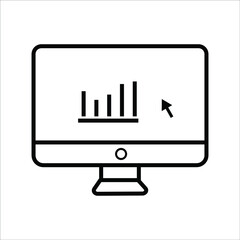 Computers, Devices, and Electronics related icon, Gadget, Computer and electronic device vector icon