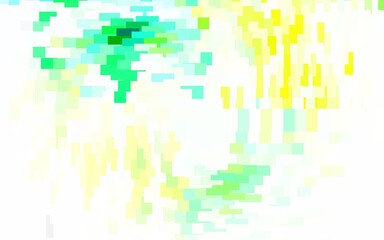 Light Blue, Green vector pattern in square style.