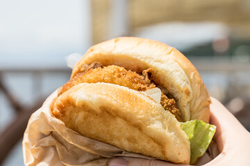 
淡路島ハンバーガー　Awaji Island　Hamburger