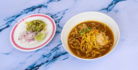 Thai Mixed Rice and Noodle Dishes - Beef, Chicken and Pork