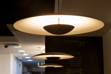 Closeup of a lamp