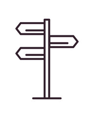 road sign icon