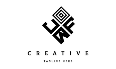 Obraz premium JFB square three latter logo vector