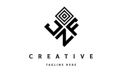 JFN square three latter logo vector