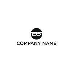 Letter BS logo design
