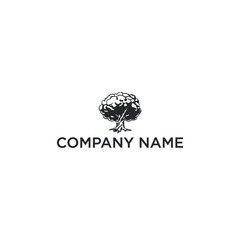 Oak tree logo design