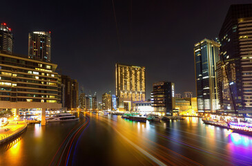 Obraz premium city at night
