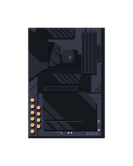 computer motherboard icon