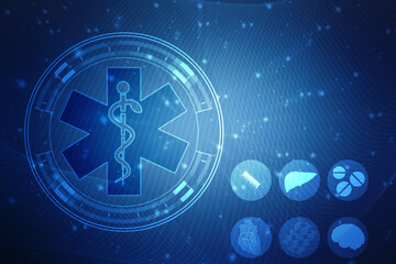 Medical and Health care concept background, Medical Science, Biotechnology concept background