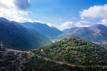  Mountains at Preveli in Crete,  Greece