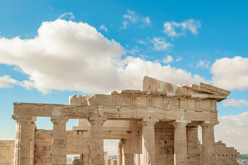 Fototapeta premium Acroplis Site Architecture Detail, Athens