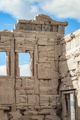 Obraz premium Acroplis Site Architecture Detail, Athens