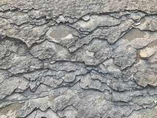 texture of river bedrock
