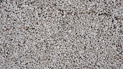 texture of small white rocks
