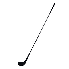 Golf stick club logo icon sign Realistic sport equipment symbol emblem Hand drawn Summer element competition Modern creative design game style Fashion print clothes apparel greeting invitation card ad