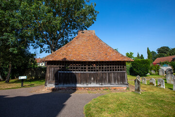 East Bergholt Bell Cage in East Bergholt, Suffolk