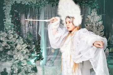fairy snow fairy freezes with magic