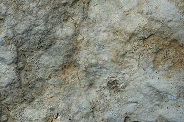 macro details of a grey stone, extreme textured close-up with black and white mark background 