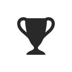 cup icon isolated on white