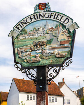 Finchingfield in Essex, UK