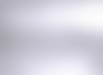 Blank white polished textured background. Light smooth clear texture covered small subtle triangle mosaic.