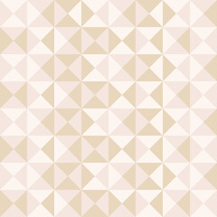 Fototapeta premium A modern pattern made up of a triangle of pastel colors. Seamless patterns for trendy fabrics, decorative pillows, wrapping paper, interior design. 