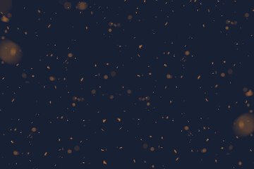 Christmas festive wallpaper pattern light bokeh on dark blue background space New Year...