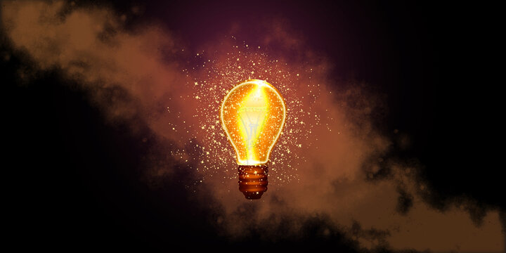Light Bulb Color Splash - Idea and future concept