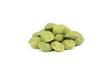 Natural fresh green wasabi nuts