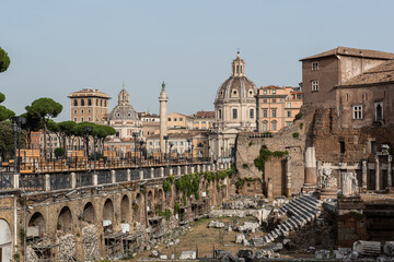 Fototapeta na wymiar Rome, always something new to see