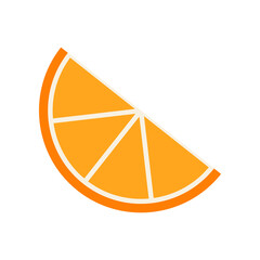 Orange icon on transparent background

