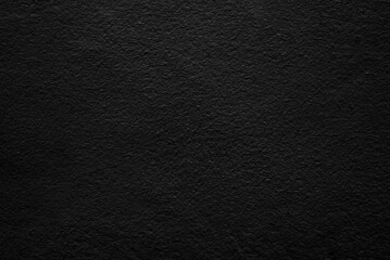 Seamless texture of black cement wall a rough surface, with space for text, for a background..