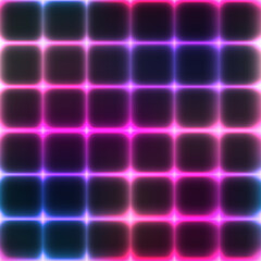 Neon purple seamless pattern. - 458081273