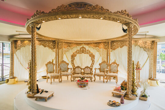 Indian Wedding Ceremony - Mandap Decor